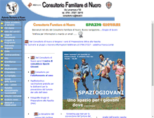 Tablet Screenshot of consultorionuoro.it